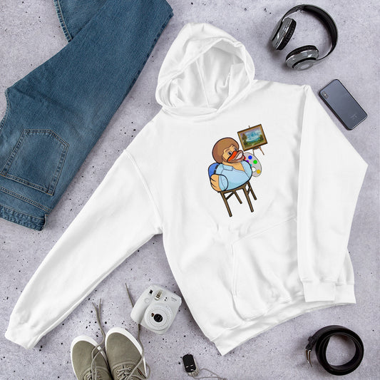 BOB ROSS (DUCK ROSS DESIGN) Unisex Hoodie