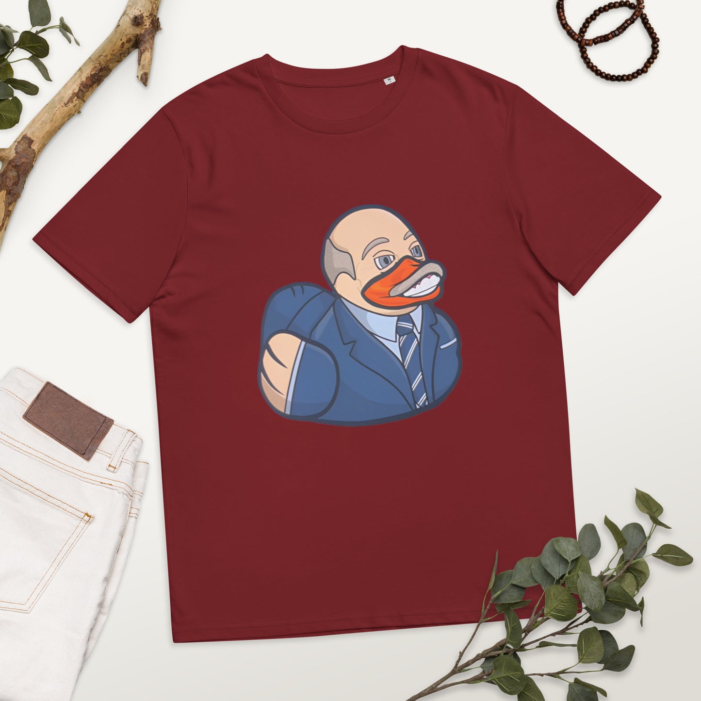 Dr. Phil (Dr. Duck) Unisex organic cotton t-shirt