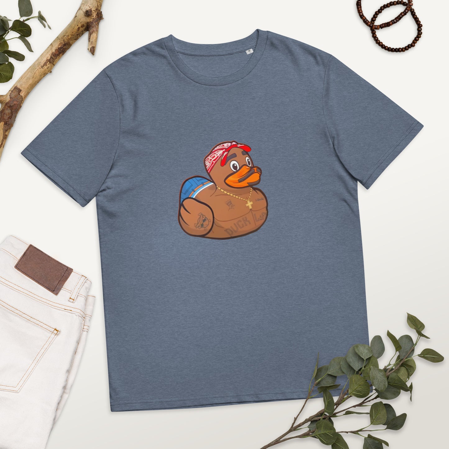 2Pac (2Duck) Unisex organic cotton t-shirt