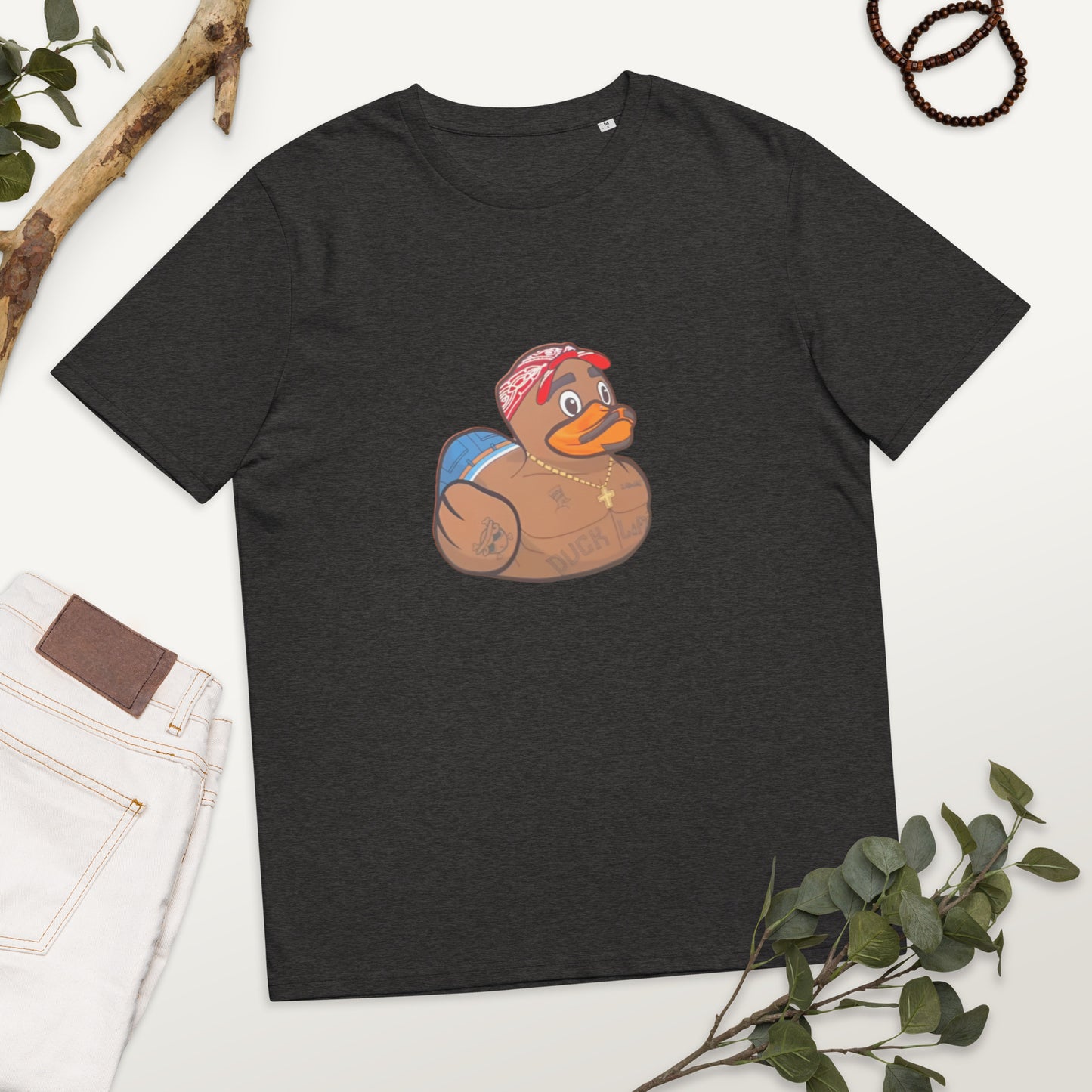 2Pac (2Duck) Unisex organic cotton t-shirt