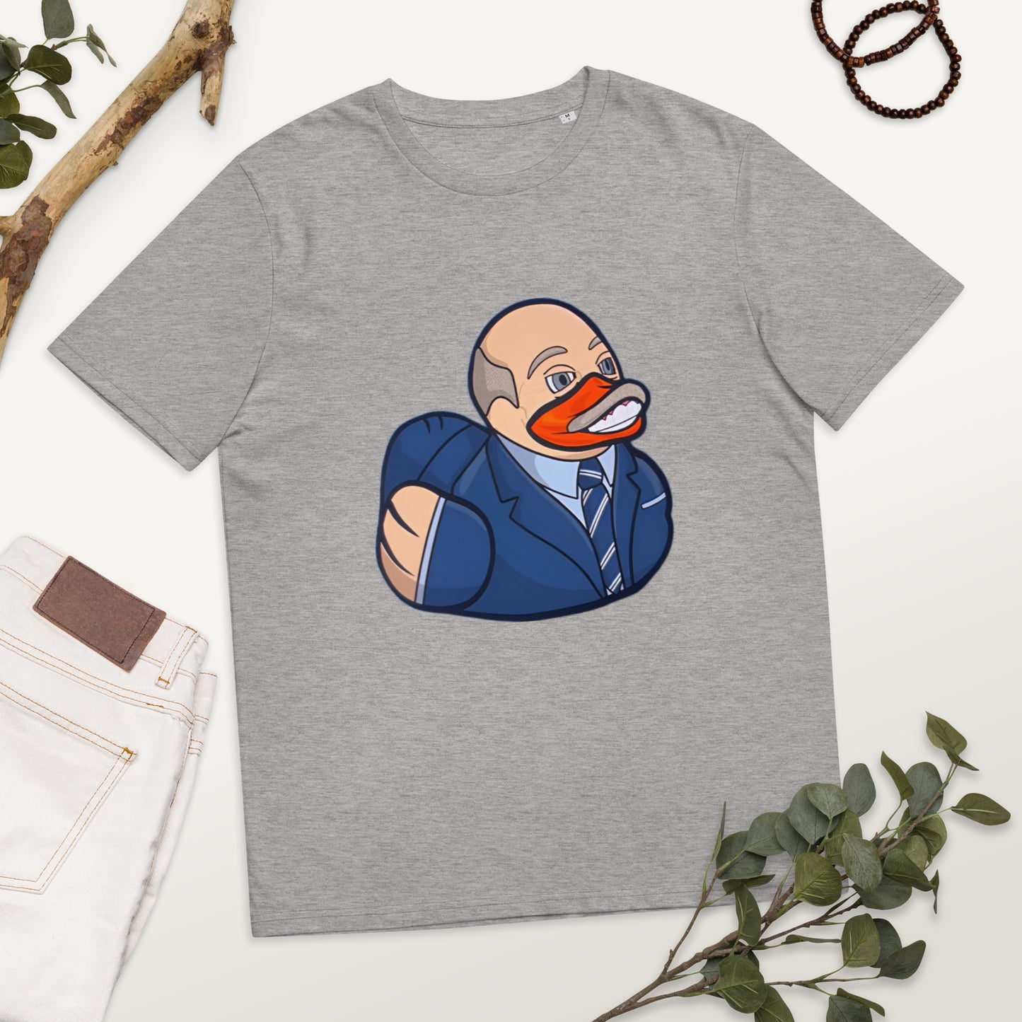 Dr. Phil (Dr. Duck) Unisex organic cotton t-shirt