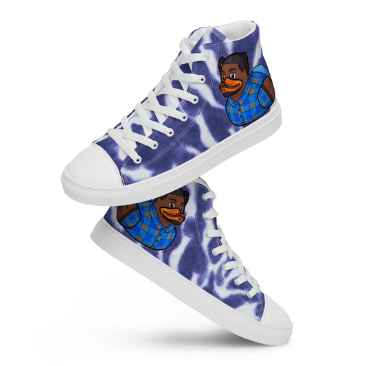 SNOOP DOGG (SNOOP DUCK) high top canvas shoes