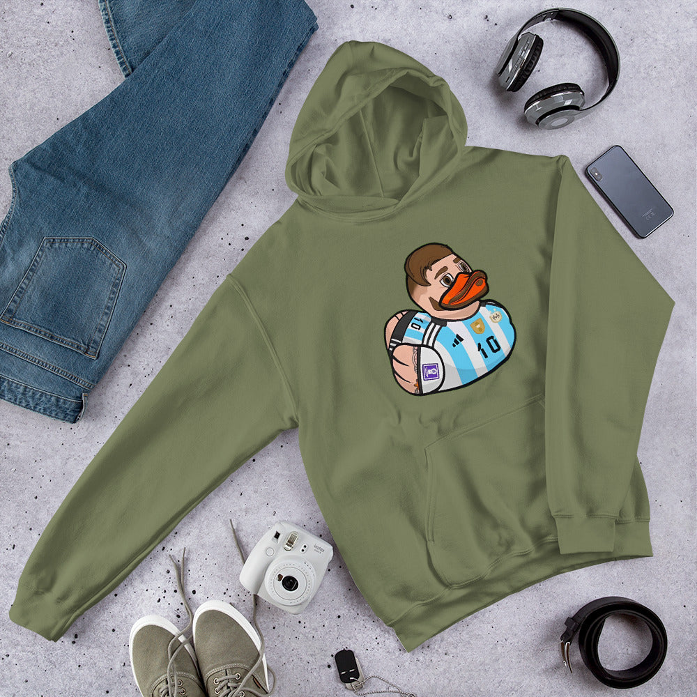 Lionel Messi (Lionel Ducky) Unisex Hoodie