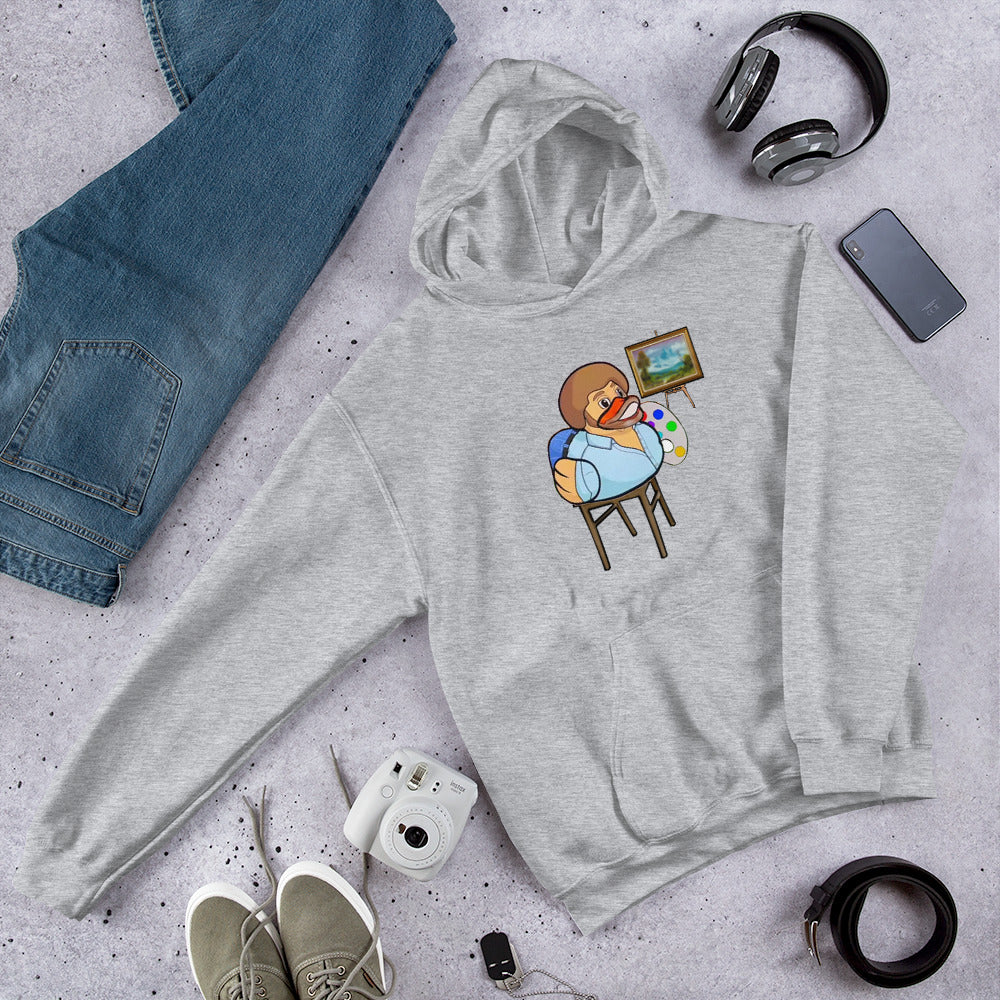 BOB ROSS (DUCK ROSS DESIGN) Unisex Hoodie