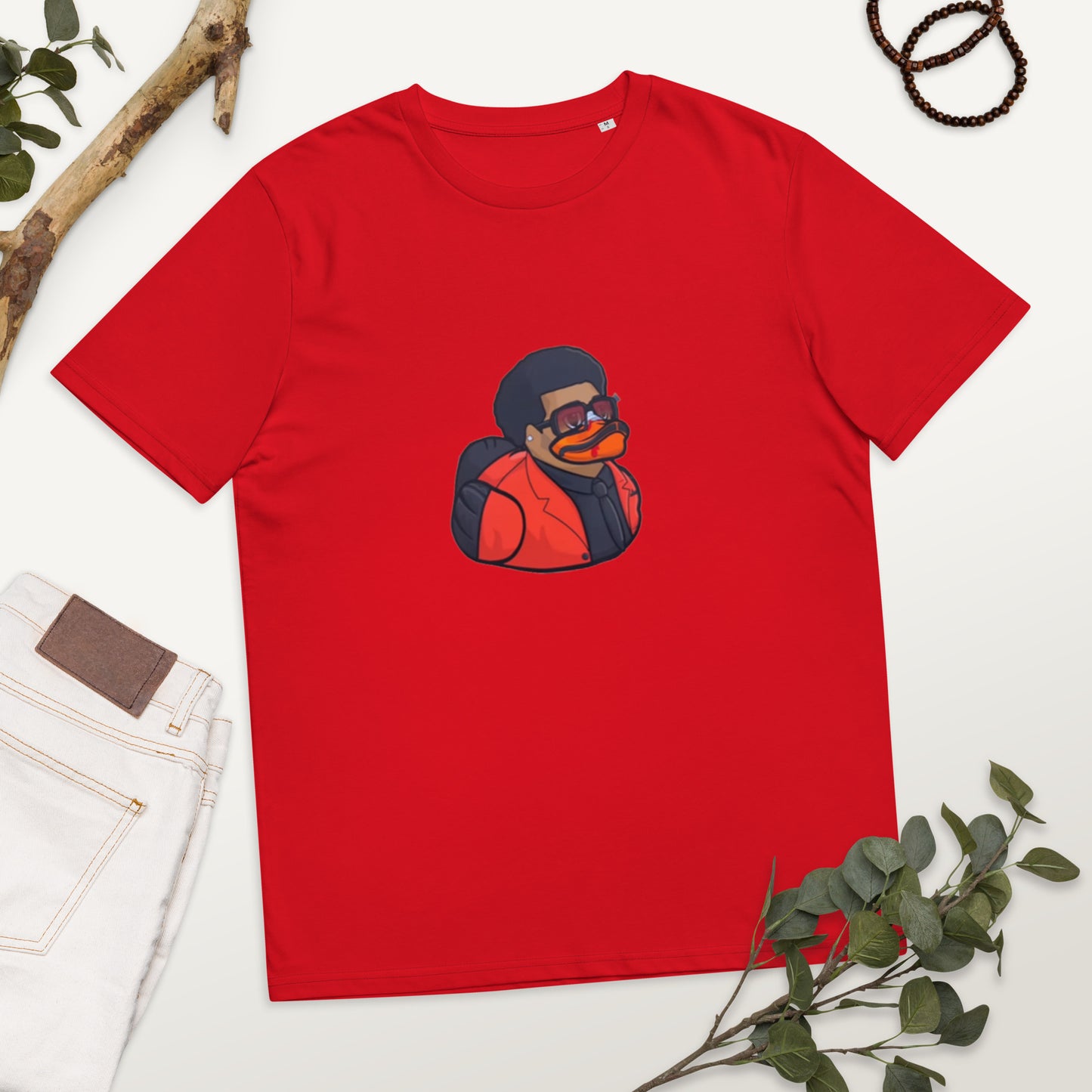 THE WEEKND (The Weeknd Duck) Unisex organic cotton t-shirt