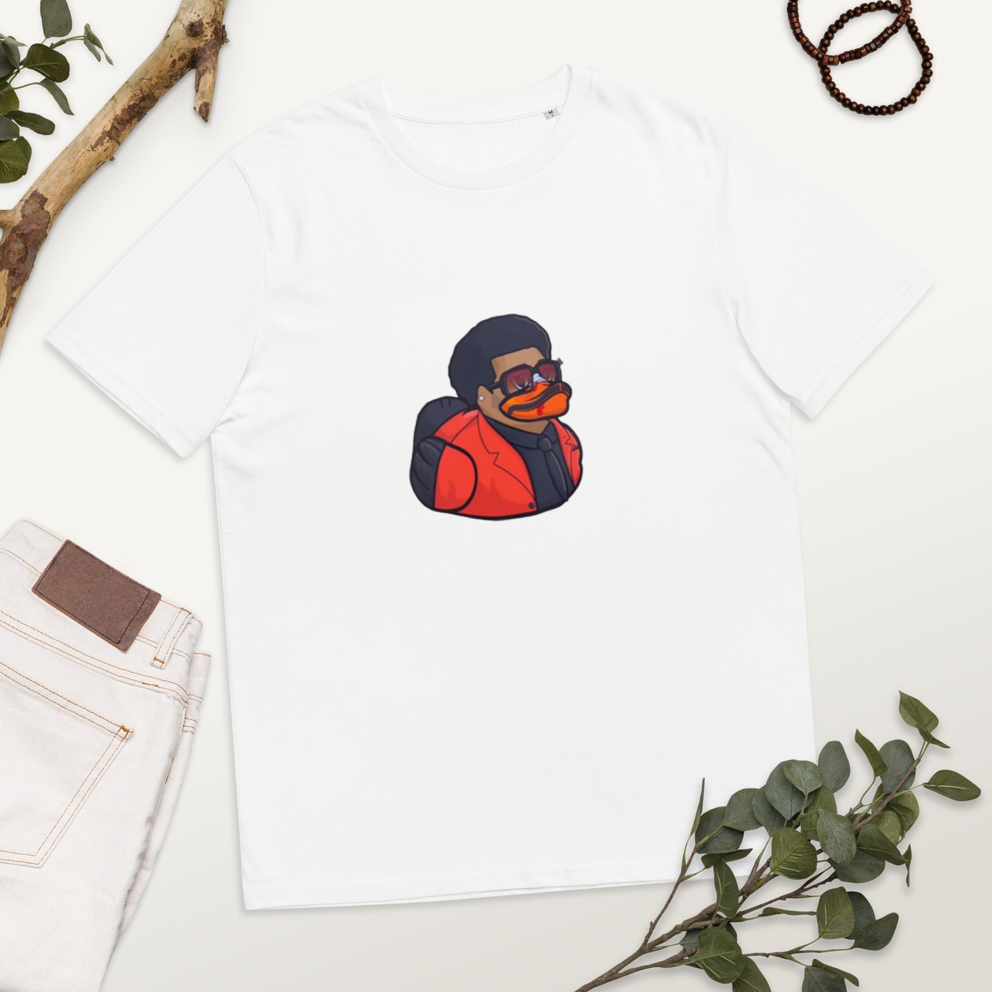 THE WEEKND (The Weeknd Duck) Unisex organic cotton t-shirt